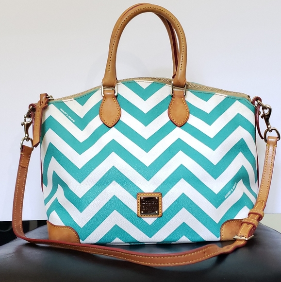 Dooney & Bourke Handbags - Dooney & Bourke Chevron print satchel